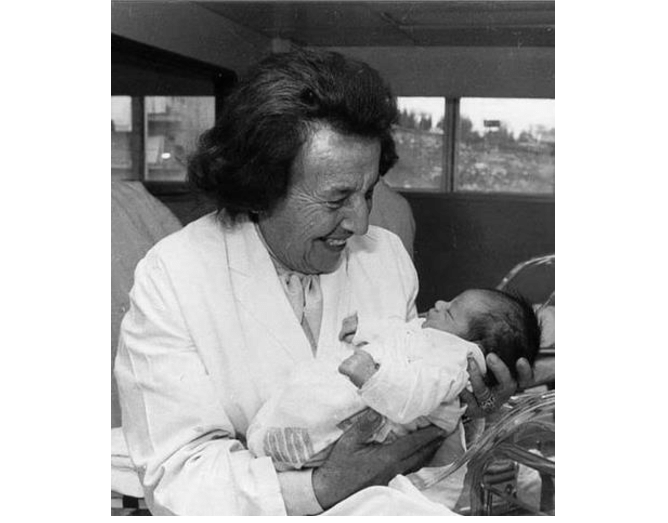 Dr. Gisella Perl after World War II. Credit: Public Domain.